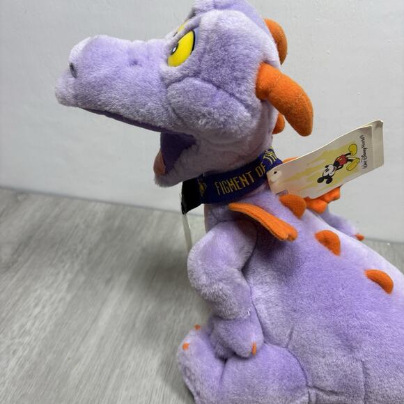 Disney FIGMENT Plush Purple Dragon 13" Epcot Imagination Institute WDW NWT Tags - Picture 7 of 14